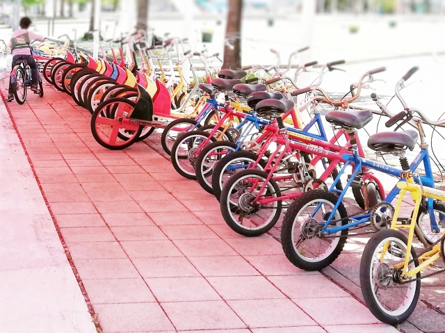 自転車が楽しいお散歩コース