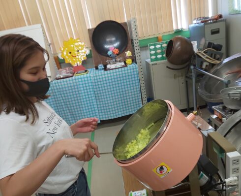 密を避けて、蜜をかけて、金平糖を作ろう