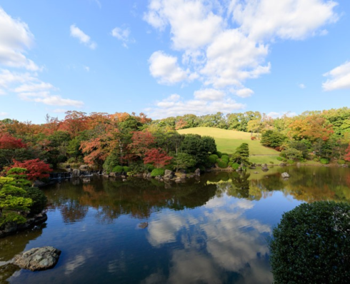 万博記念公園　日本庭園